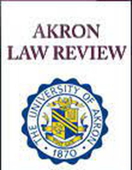 akron law review fit