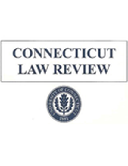 connecticut law review final