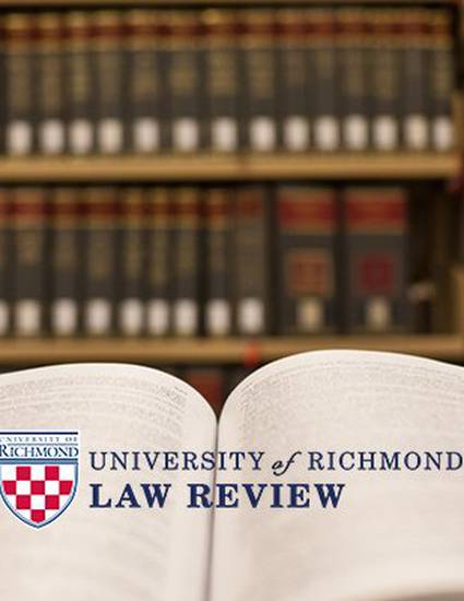 university of richmond law review